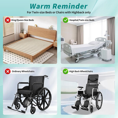 My Diemlife Neck Stabilizer Head Positioning Pillow for Bedridden Patients and Elderly Adjustable Pillow for High-back