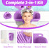 Hair Washing Station for Kids, Portable Hair Washing Basin for Sink or Bathtub, Silicone Shampoo Bowl with Rinse Cup