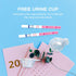 Pregnancy Tests with Cup, HEAL-CHECK Bulk Pregnancy Test Strips, 25 Count, Over 99% Accuracy
