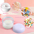 RONRONS 10 Pieces Travel Jars, 20ml Leak Proof Mini Containers with Lids for Creams, Lip Balm, Toiletries