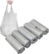 4 Gallon Bathroom Trash Bags, 100 Counts, Small Handles Garbage Bags for Office, Kitchen, Bedroom