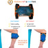 BodyMoves 2 Elbow Braces with Hot and Cold Gel Pack (Sporty Pink)