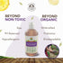 Lemongrass Organic Body Wash - All Natural Probiotic Soothing Skin Care Body Soap & Face Wash, 9 Oz
