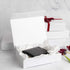 Purple Q Crafts White Hard Gift Box with Magnetic Closure, 7 x 5 x 1.6 inch Rectangle Small Boxes for Gifts (Pack of 2)