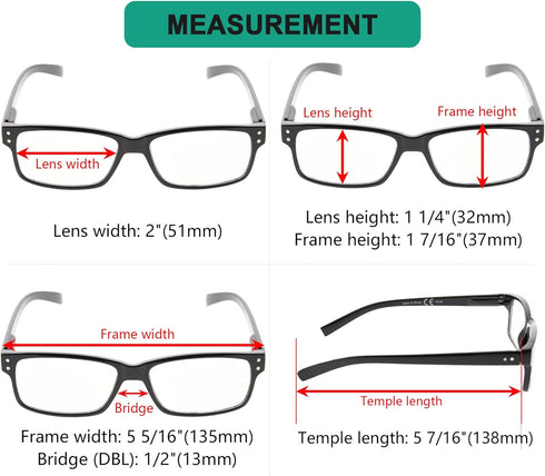 Eyekepper 5 Pack Reading Glasses for Men, Includes Reader Sunglasses, Spring Hinges, +1.75