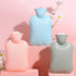 LENmzpomA Hot Water Bag,Thick Hot Water Bottles Portable Rubber Winter Warm Hot Water Bag Hand Warmer Pocket Hand Feet