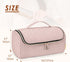 Yarwo Travel Bag for Dyson Airstrait/Corrale Straightener, Portable Hair Accessories Storage Case, Dusty Rose