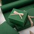 Matte Green Recycled Kraft Wrapping Paper, 46.8 Sq Ft for Gift Wrap and Craft Table Runner