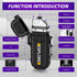 LcFun Arc Lighter, Waterproof Electric USB Type C Rechargeable, Dual Arc Plasma Flameless Lighter