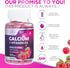 Calcium Supplement + Vitamin D3, Sugar Free Calcium Gummies for Bone & Teeth Support, 60 Gummies