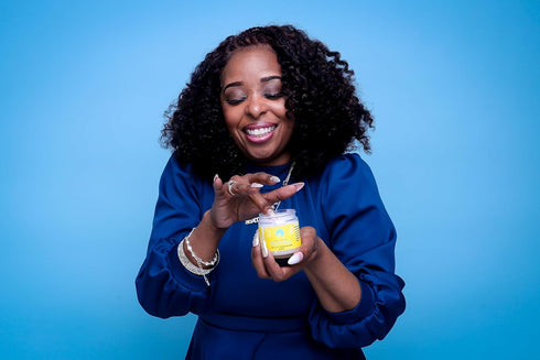 TIANA'S CREATIONS Passion Curls Jelly Pudding - Natural Styling Gel with Aloe Vera, Honey & Marshmallow Root, 4 OZ