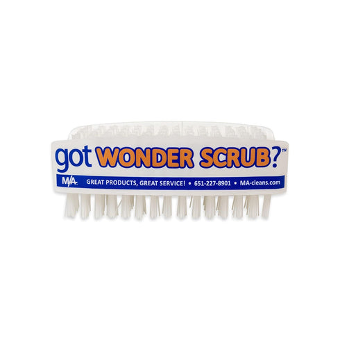 WONDER SCRUB Hand & Nail Brush, Durable with Polypropylene Bristles