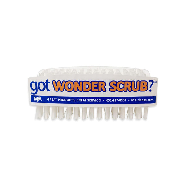 WONDER SCRUB Hand & Nail Brush, Durable with Polypropylene Bristles