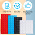Qulkws 175 Pcs Bump Dots for Visually Impaired Braille Bump Dot Sticker Silicone Braille Sticker Blind People Tactile