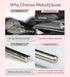 MelodySusie Cuticle Clean Nail Drill Bit, Professional Safety Carbide Under Nail Cleaner for Manicure Nail Salon
