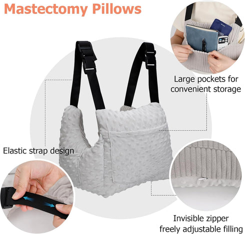 Mastectomy Pillows, Post Mastectomy Must Haves, Hysterectomy Pillow Lumpectomy Recovery Supplies, Breast Surgery