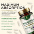 Magnesium Pills Extra Strength, 1000mg, Chelated for Ultra Absorption, 180 Capsules, Non-GMO
