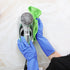 Rubber Kitchen Dishwashing Gloves - 4 Pairs Colorful Reusable Household Cleaning Gloves for Dishes