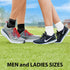 TechWare Pro Plantar Fasciitis Socks Cushion Ankle Compression Socks Women & Men. Achilles Tendonitis Brace & Arch