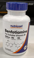 Nutricost Benfotiamine 300mg, 90 Capsules - Vegetarian Friendly, Gluten Free, Non-GMO