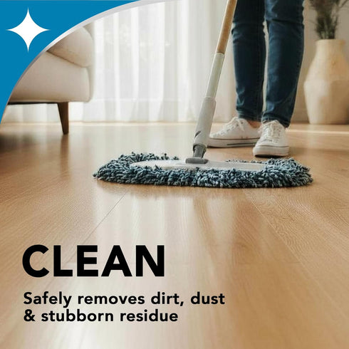Weiman Gallon Hardwood Floor Cleaner with Refillable Squeeze Bottle - Perfect for Finished Wood