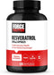 FORCE FACTOR Resveratrol Supplement, 120 Vegetable Capsules - Support Heart Health with Antioxidants & Japanese Knotweed