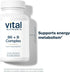 Vital Nutrients Vitamin B6 + B Complex, Vegan Methylated B Vitamins, 60 Capsules