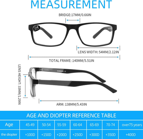 DONGDI Blue Light Blocking Reading Glasses, 4 Pack Computer Readers for Women Men, Anti Glare UV Ray Filter Eyeglasses