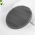 INNERNEED Soft Silicone Body Cleansing Brush, Gentle Exfoliating Shower Scrubber for All Skin Types, Gray