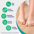 Hammer (1 Toe Straightener for Women & Men - Toe Splint Wrap with Removable Aluminum Support for Crooked & Overlapping