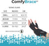 ComfyBrace Copper Infused Compression Gloves for Arthritis Relief, Fits Men & Women