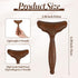 Shimmeroo 3.46 6.30 inch Wood Therapy Massage Tools,Wooden Lymphatic Drainage Massager,Body Lymphatic Drainage Tool