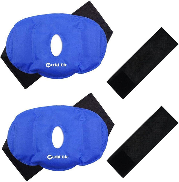 Knee Cold Pack for Injury, 2 Reusable Hot and Cold Ice Packs for Joint Pain and Swelling