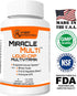 Hybrid Nutraceuticals MiracleMulti Liquid Multivitamin Capsules for Men & Women, Daily Vitamin & Mineral Supplement,