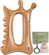Wood Therapy Massage Tools Wooden Manual Guasha Tool, Handheld Body & Scalp