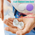 Smanzu 4 Pack Contact lens case Bulk Colorful Contact Lens Soak Storage Box Holder Container(Mixed Colors)