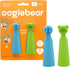 oogiebear Baby Finger Brush & Tongue Scraper, Soft Silicone, BPA-Free, Gentle Oral Care for Infants