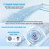 YKB 400ml 8 IPX7 Water Flosser for Teeth, Modes Portable Water Flosser Cordless with Digital Display, Travel Water Oral