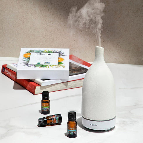 Cliganic Organic Rosemary Essential Oil - 100% Pure Natural Undiluted Oil for Hair, Skin, and Aromatherapy