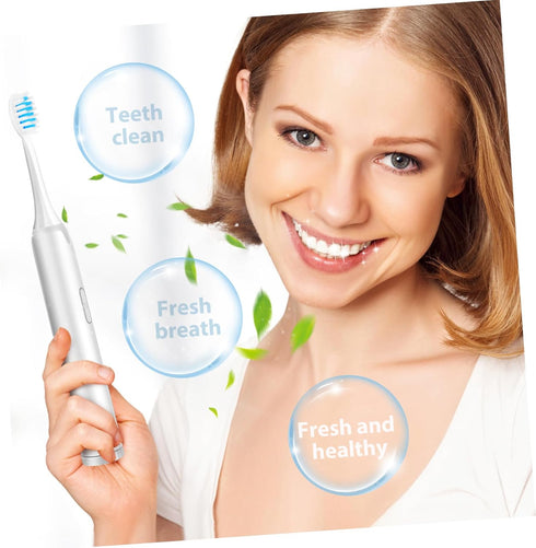 Travel-Friendly Electric Toothbrush with Soft Bristles