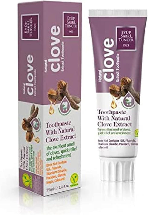Eyup Sabri Tuncer Toothpaste Series (Natural Clove Oil, 75ml)