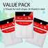 TailaiMei 36 Sheets French Manicure Nail Art Stickers - 1368 Pieces, Self-Adhesive Tips Guides for DIY Decoration