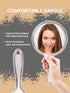 OMIRO Hand Mirror, Double-Sided Handheld Mirror 1X/3X Magnifying with Handle, Set of 3 (Clear)
