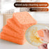 12-Pack Non-Scratch Scrub Sponges for Dishes, Cleaning Sponges for Kitchen Home and More (Orange)