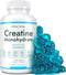 Sugar-Free Creatine Monohydrate Gummies (1g/Gummy) for Muscle Support, Energy, Cognitive Function - Non-GMO, Vegan