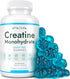 Sugar-Free Creatine Monohydrate Gummies (1g/Gummy) for Muscle Support, Energy, Cognitive Function - Non-GMO, Vegan