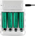 Ni-MH Rechargeable AAA Batteries 600mAh 1.2V Pre-Charged for Solar Garden Landscaping Outdoor Solar Lights (12 Pack)