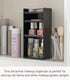 Yamazaki Home Tower Jewelry & Makeup Organizer, Standup Cosmetic Storage Box Display Case - Flat Abs Plastic