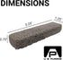 PUMIE Pumice Scouring Stick, Extra Strong Heavy Duty Cleaning Stone for Tough Bathroom & Kitchen Stains, Pack of 1
