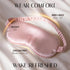 OLESILK Silk Sleep Mask, 100% Mulberry Silk Eye Mask for Sleeping with Luxury Bag and Ear Plugs, Pink